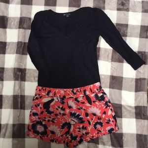 J. Crew floral shorts
